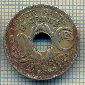 9178 MONEDA- FRANTA - 10 CENTIMES -anul 1920 - starea ce se vede foto