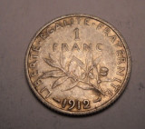 Franta 1 Franc 1912, Europa
