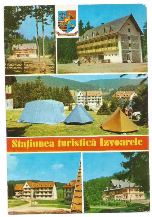 @carte postala(ilustrata)-IZVOARELE -Maramures