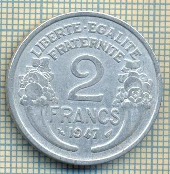 9210 MONEDA- FRANTA - 2 FRANCS -anul 1947 - starea care se vede