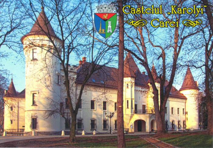 Carte postala CP SM028 Carei - Castelul Karolyi - necirculata