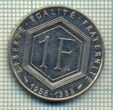 9254 MONEDA- FRANTA - 1 FRANC -anul 1958-1988 -starea care se vede