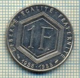 9254 MONEDA- FRANTA - 1 FRANC -anul 1958-1988 -starea care se vede, Europa