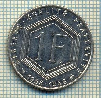 9254 MONEDA- FRANTA - 1 FRANC -anul 1958-1988 -starea care se vede foto
