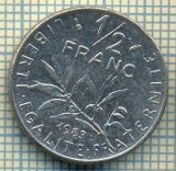 9361 MONEDA- FRANTA - 1/2 FRANC -anul 1983 -starea care se vede, Europa