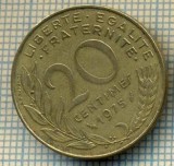 9379 MONEDA- FRANTA - 20 CENTIMES -anul 1975 -starea care se vede