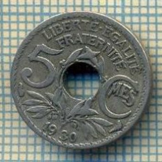 9318 MONEDA- FRANTA - 5 CENTIMES -anul 1930 -starea care se vede