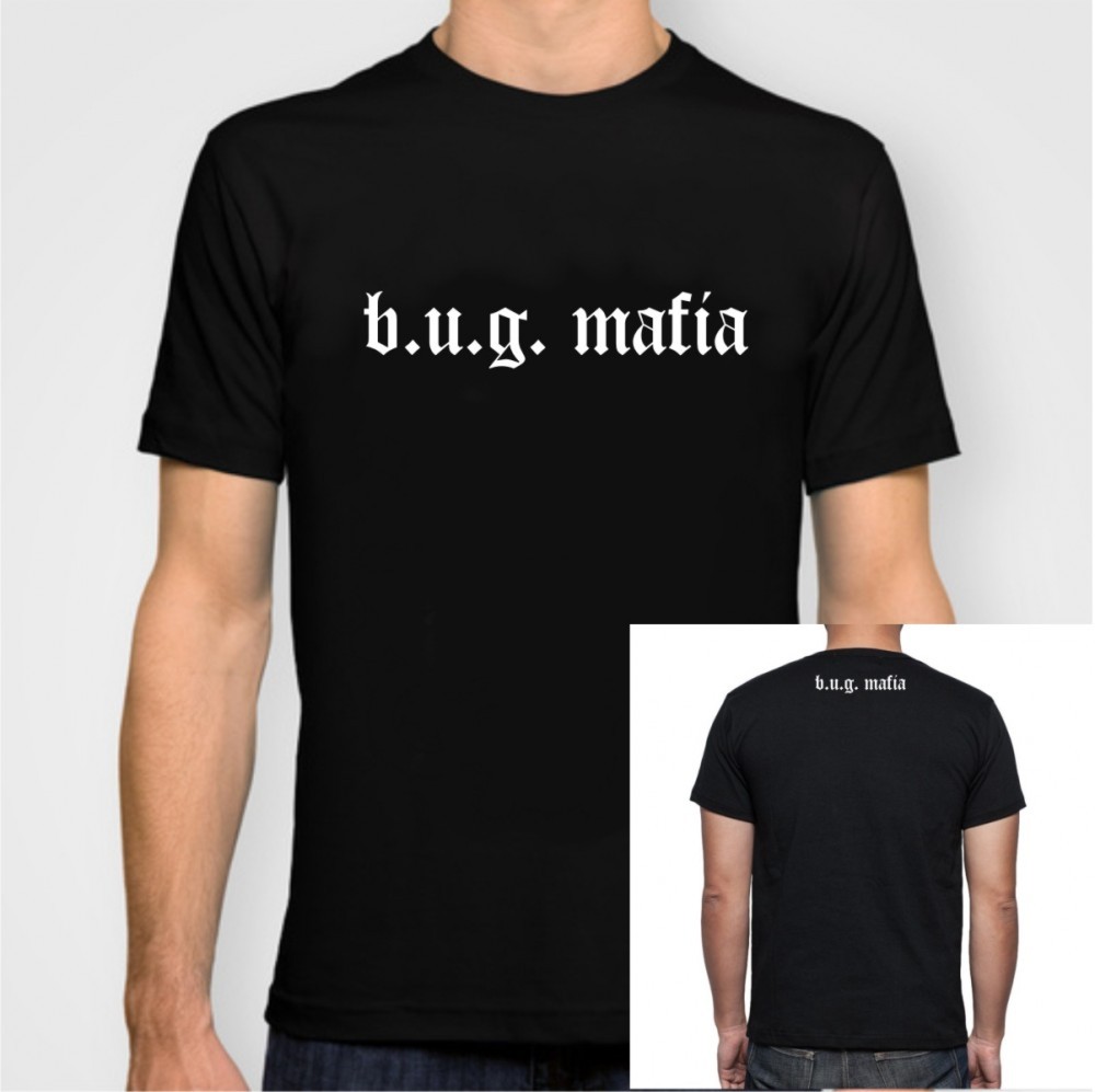 Tricou BUG Mafia hip hop rap Caddilac, Uzzi, Tataee, L, M, S, XL, XXL, Alb,  Negru | Okazii.ro