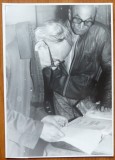 Fotografie originala Constantin Noica din perioada comunista