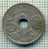 9320 MONEDA- FRANTA - 5 CENTIMES -anul 1935 -starea care se vede