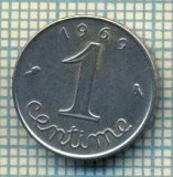 9309 MONEDA- FRANTA - 1 CENTIME -anul 1969 -starea care se vede