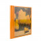 Album poze Orange Flower, 10 file autoadezive, 20 pagini foto, 23x28 cm, spirala, portocaliu