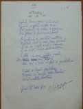 Cumpara ieftin Poezie in manuscris , Victor Eftimiu ; Literatura , 1954 , mason , aroman