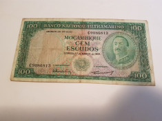 MOZAMBIC 100 ESCUDOS 1961 foto