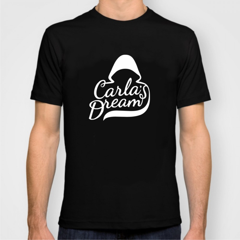 Tricou carla's dreams personalizat, L, M, XL, XXL, Alb, Negru | Okazii.ro