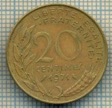 9376 MONEDA- FRANTA - 20 CENTIMES -anul 1971 -starea care se vede