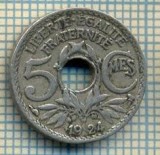 9316 MONEDA- FRANTA - 5 CENTIMES -anul 1924 -starea care se vede