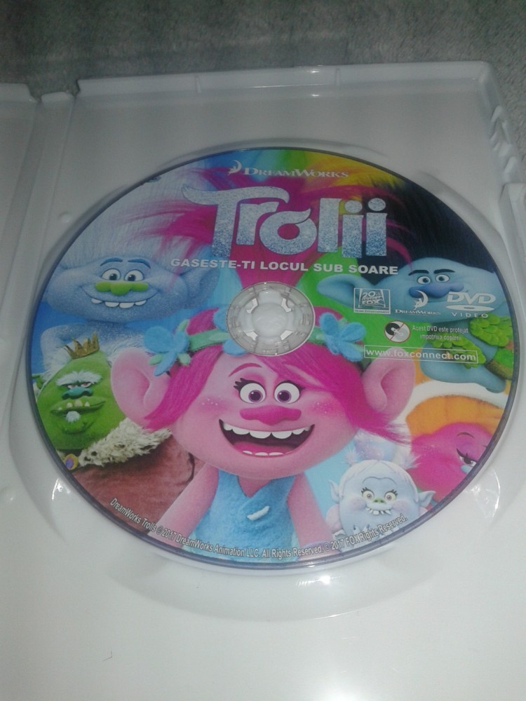 TROLII ( Trolls ) - DVD Desene Animate Dublat in Limba Romana, dream works  | Okazii.ro