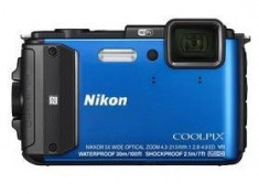 Aparat foto digital Nikon Coolpix AW130, albastru foto