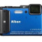Aparat foto digital Nikon Coolpix AW130, albastru