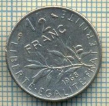 9359 MONEDA- FRANTA - 1/2 FRANC -anul 1968 -starea care se vede, Europa