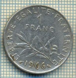 9332 MONEDA- FRANTA - 1 FRANC -anul 1966 -starea care se vede foto