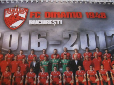 Dinamo Bucuresti - calendar de birou (2016) foto