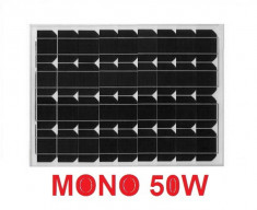 Panouri solare fotovoltaice, Panou solar 50w +Regulator solar 10A+MC4 foto