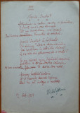 Cumpara ieftin Poezie in manuscris , Victor Eftimiu ; Nainte ! Incotro ? ,1954 , mason , aroman