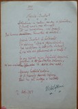 Cumpara ieftin Poezie in manuscris , Victor Eftimiu ; Nainte ! Incotro ? ,1954 , mason , aroman