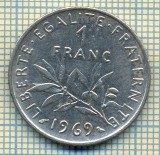 9344 MONEDA- FRANTA - 1 FRANC -anul 1969 -starea care se vede, Europa