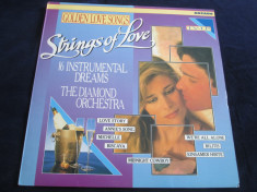 The Diamond Orchestra - Strings Of Love.Golden Love Songs_vinyl,LP,Olanda foto