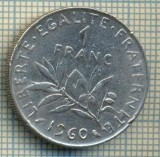 9333 MONEDA- FRANTA - 1 FRANC -anul 1960 -starea care se vede, Europa