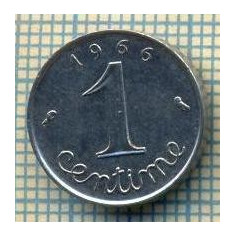 9308 MONEDA- FRANTA - 1 CENTIME -anul 1966 -starea care se vede