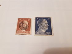 germania / lobau 1945 hitler supratipar / 2v. MH// foto