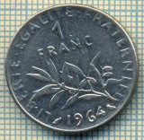 9335 MONEDA- FRANTA - 1 FRANC -anul 1964 -starea care se vede, Europa