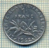 9343 MONEDA- FRANTA - 1 FRANC -anul 1962 -starea care se vede