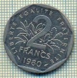 9463 MONEDA- FRANTA - 2 FRANCS -anul 1980 -starea care se vede, Europa