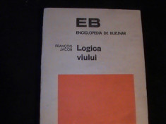 LOGICA VIULUI-FRANCOIS JACOB-ENCICLOPEDIA DE BUZUNAR-357 PG- foto