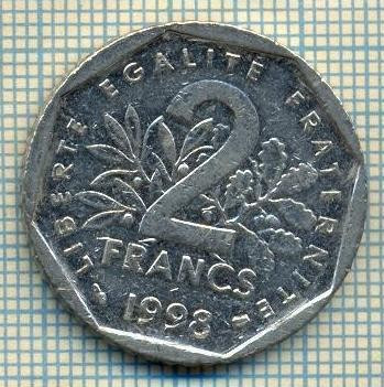 9460 MONEDA- FRANTA - 2 FRANCS -anul 1998 -starea care se vede foto