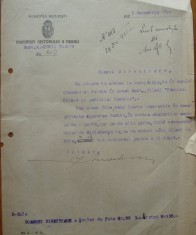 Primaria Sectorului II Negru Bucuresti, adresa din 1935, razboiul chimic