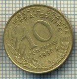 9434 MONEDA- FRANTA - 10 CENTIMES -anul 1992 -starea care se vede, Europa