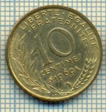 9420 MONEDA- FRANTA - 10 CENTIMES -anul 1969 -starea care se vede, Europa