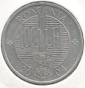 ROMANIA 1000 1.000 LEI 2004 [2] XF , livrare in cartonas foto