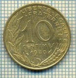 9437 MONEDA- FRANTA - 10 CENTIMES -anul 1980 -starea care se vede, Europa