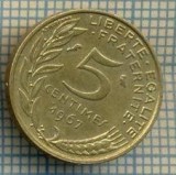 9450 MONEDA- FRANTA - 5 CENTIMES -anul 1967 -starea care se vede, Europa