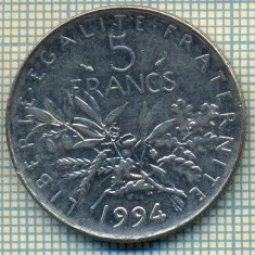 9457 MONEDA- FRANTA - 5 FRANCS -anul 1994 -starea care se vede