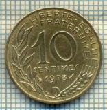 9446 MONEDA- FRANTA - 10 CENTIMES -anul 1978 -starea care se vede, Europa