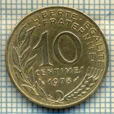 9446 MONEDA- FRANTA - 10 CENTIMES -anul 1978 -starea care se vede