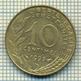 9418 MONEDA- FRANTA - 10 CENTIMES -anul 1995 -starea care se vede, Europa